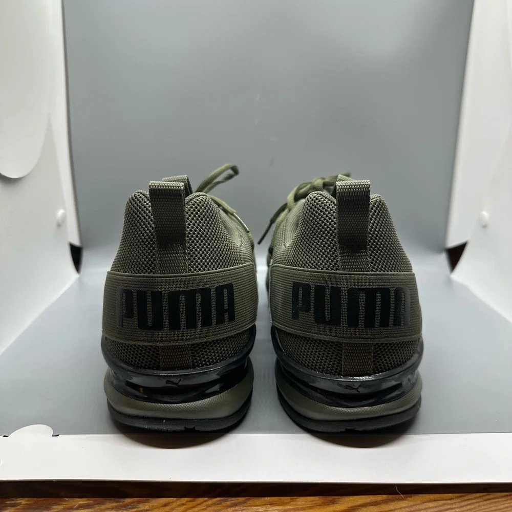 Puma Men's Camouflage Olive Sneakers - Picture 3 of 5